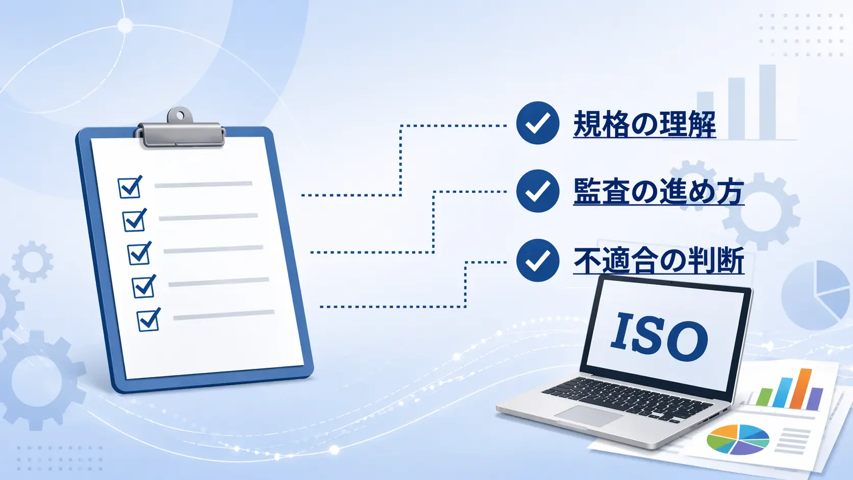 ISO内部監査のイメージ図